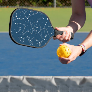 Sternmuster der Konstellation Pickleball Schläger