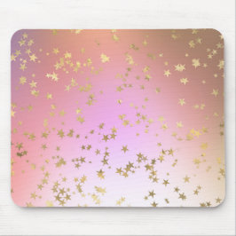 Sternmuster für lila Goldgefälle Mousepad