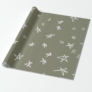 Sternmuster Geschenkpapier