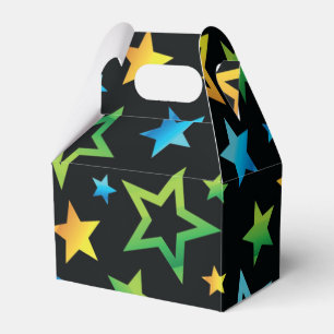 Sternmuster Geschenkschachtel