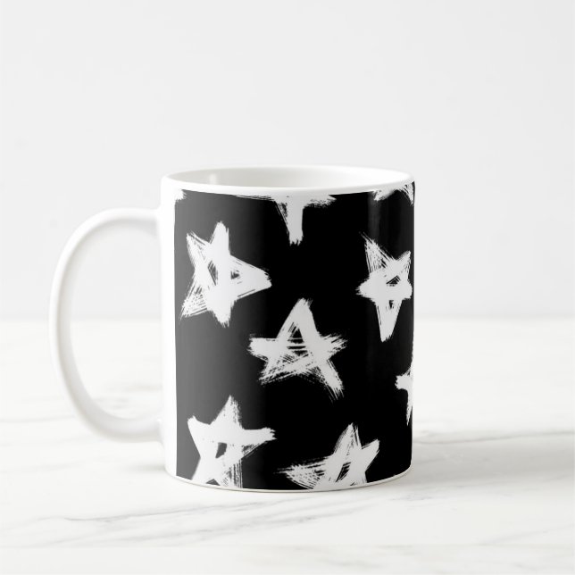 Sternmuster Kaffeetasse (Links)