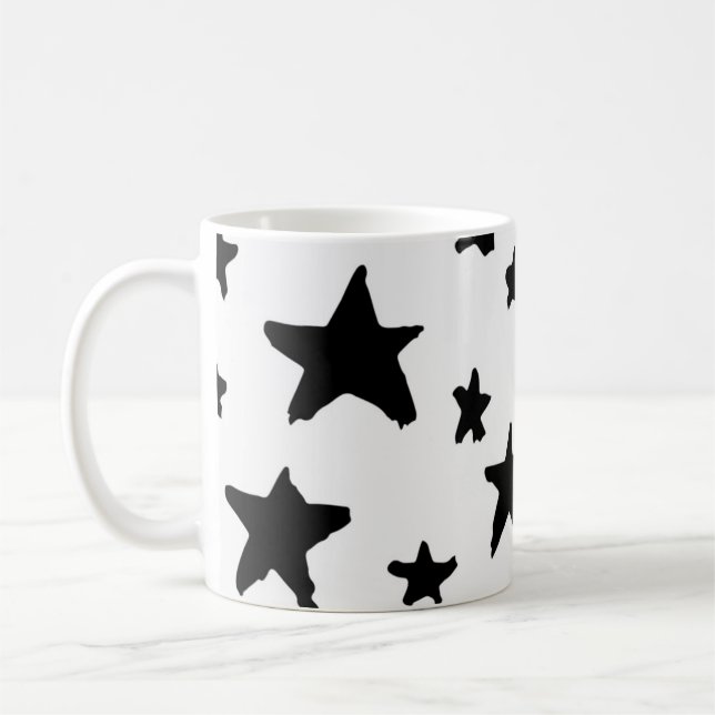 Sternmuster Kaffeetasse (Links)