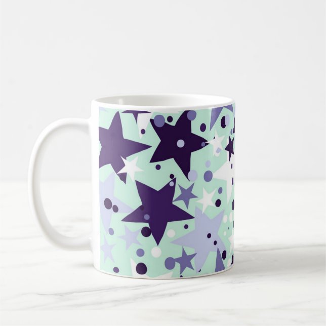 Sternmuster Kaffeetasse (Links)