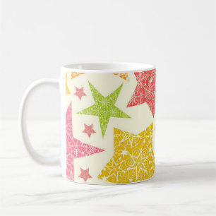 Sternmuster Kaffeetasse