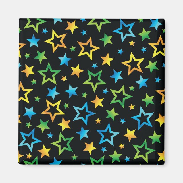 Sternmuster Magnet (Vorne)