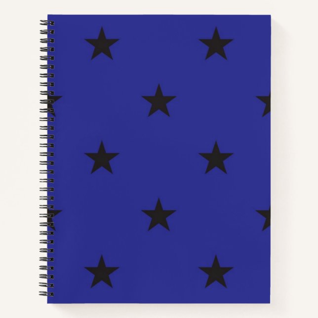 Sternmuster Notizbuch (Vorderseite)