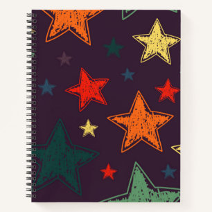 Sternmuster Notizbuch