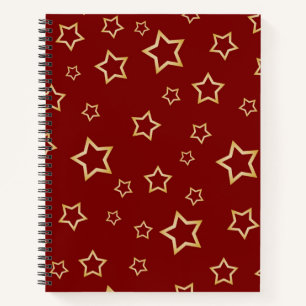 Sternmuster Notizbuch