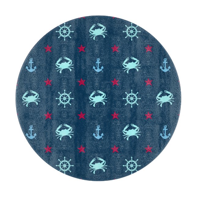 Sternmuster Schneidebrett (Vorderseite)