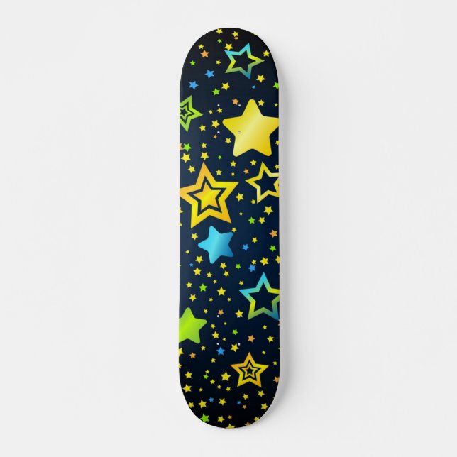 Sternmuster Skateboard (Vorne)