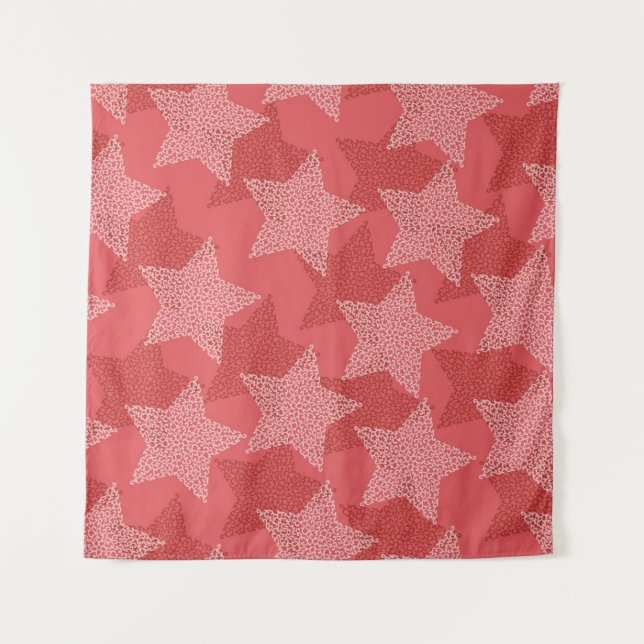 Sternmuster Wandteppich (Vorderseite)