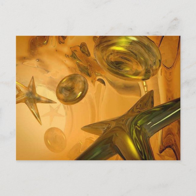 Sternpostkarte Postkarte (Vorderseite)