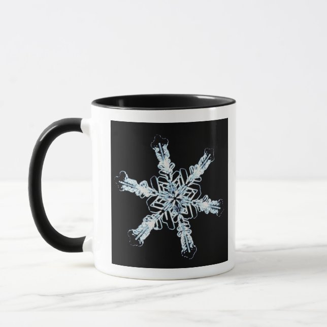 Sternschneekristall Tasse (Links)