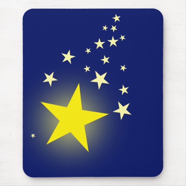 Sternschnuppe Mousepad (Vorne)