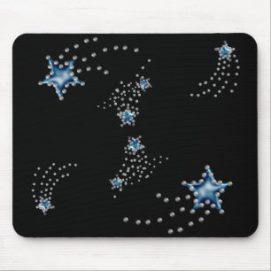 Sternschnuppen Mousepad
