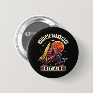 Sternschnuppen Weltraum Button