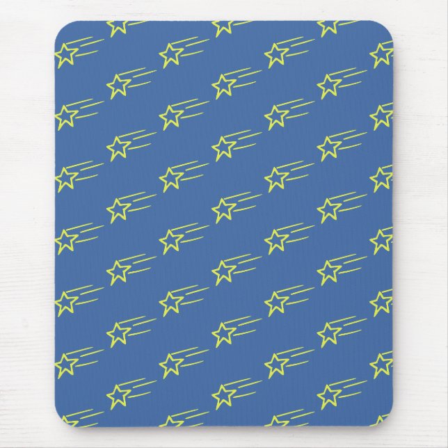 Sternschnuppenmuster  mousepad (Vorne)