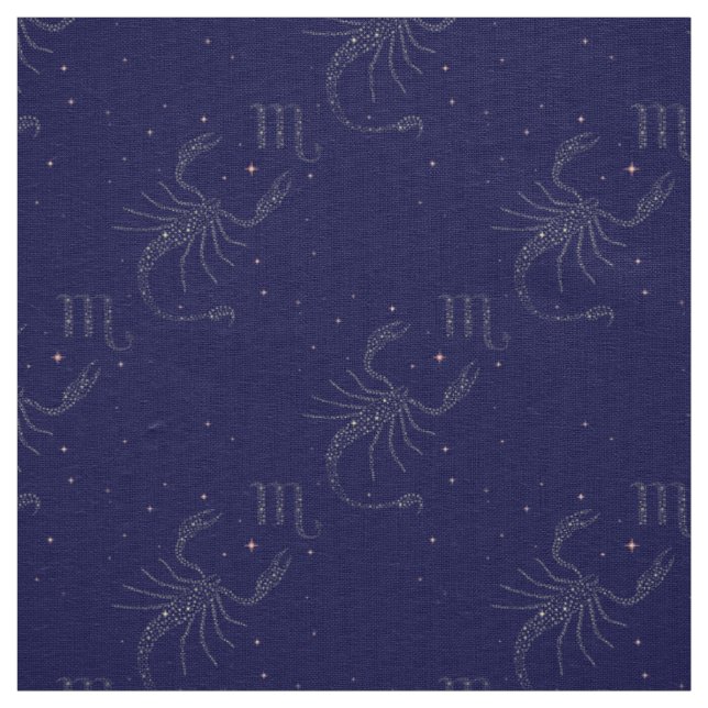 Sternscorpio Stoff (Muster)