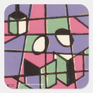 Sternsinger Quadratischer Aufkleber