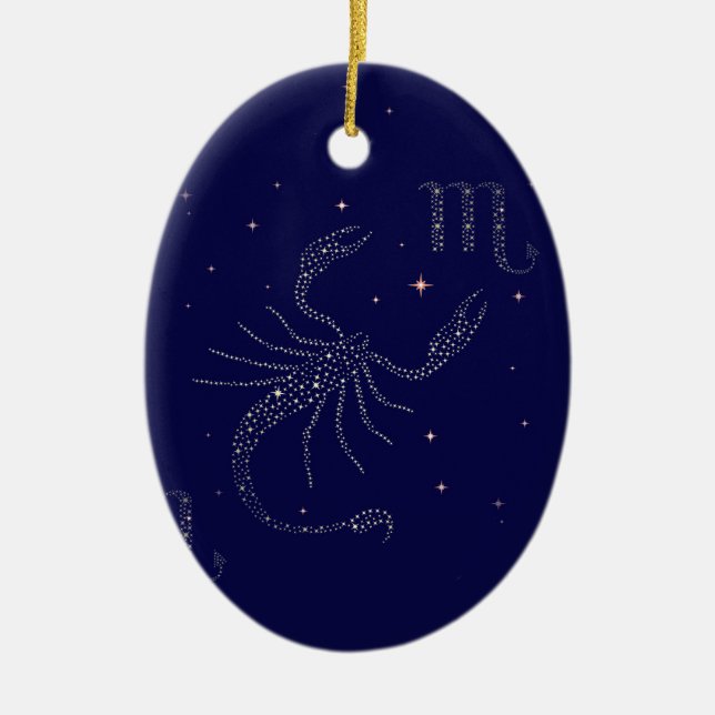 Sternskorpio Keramik Ornament (Vorne)