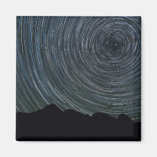 Sternspuren um Polaris   Ingalls Pass Magnet