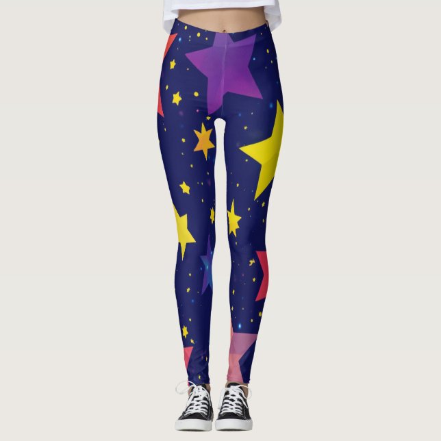 Sternsterne Leggings (Vorderseite)