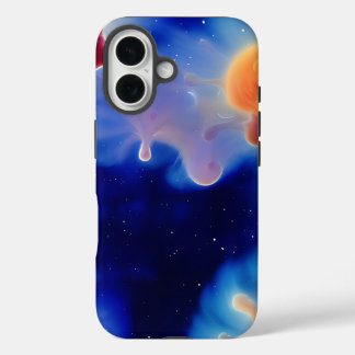 Sternwolken im Weltraum iPhone 16 Hülle