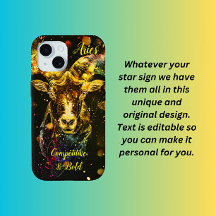 Sternzeichen Aries Case-Mate iPhone Hülle