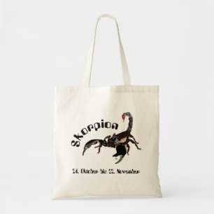 Sternzeichen der Skorpion Tasche
