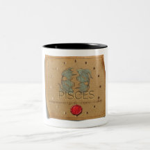 Sternzeichen - Fische - Kaffeetasse