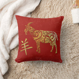 Sternzeichen für Ziege Chinesisches Horoskop Kissen