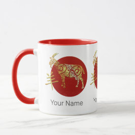 Sternzeichen für Ziege Chinesisches Horoskop Tasse