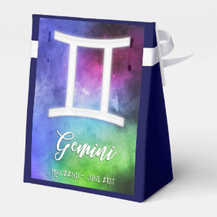 Sternzeichen: Gemini-Daten Geschenkschachtel