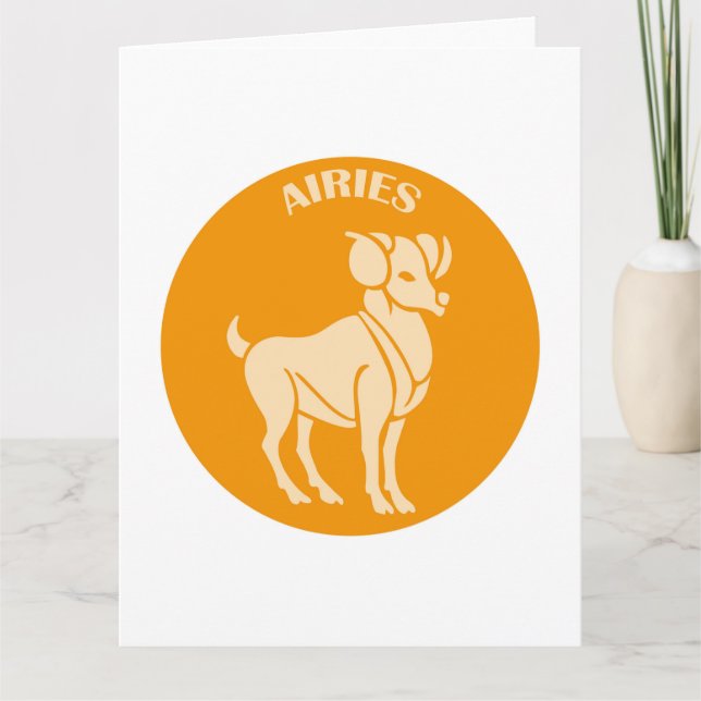 Sternzeichen, Horoskop, Astrologie Karte (Vorderseite)