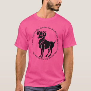 Sternzeichen Horoskop Widderram T-Shirt