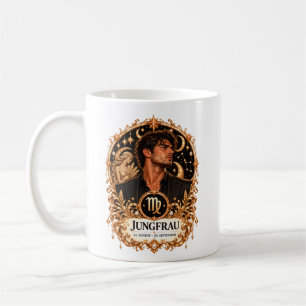 Sternzeichen Jungfrau - Gold Edition /Herren Tasse
