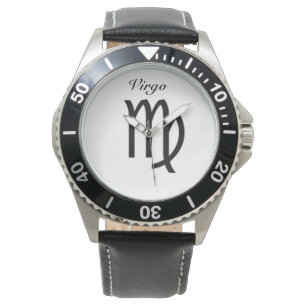 Sternzeichen Jungfrau. Herren Uhren. Armbanduhr