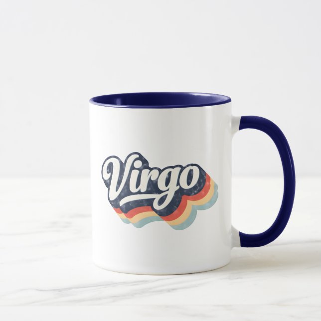 Sternzeichen Jungfrau Tasse (Rechts)