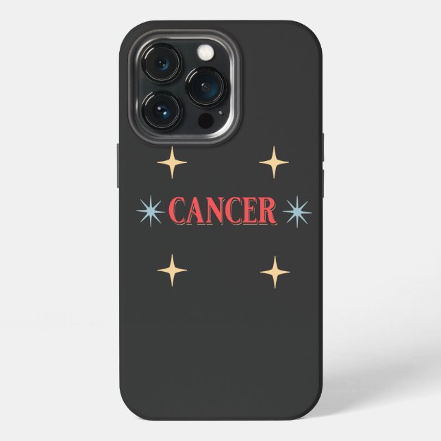 Sternzeichen Krebs iPhone 13 Pro Hülle (Hinten)