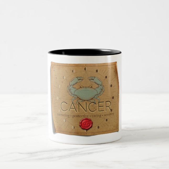 Sternzeichen - Krebs - Kaffeetasse (Mittel)