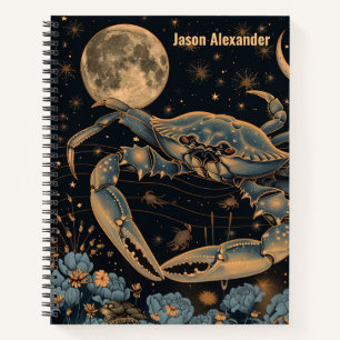Sternzeichen Krebs Krebshoroskop Astrologie Notizb Notizbuch