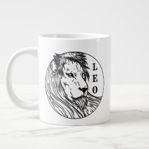 Sternzeichen Löwe Jumbo-Tasse