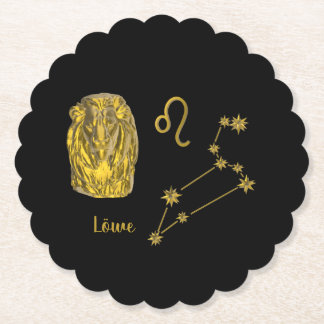 Sternzeichen Löwe -  Untersetzer