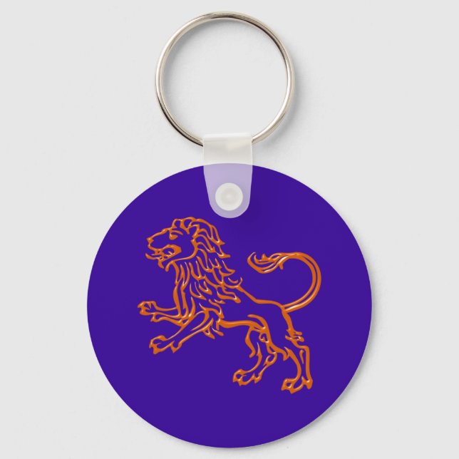 Sternzeichen Löwe zodiac-Zeichen Leo Schlüsselanhänger (Vorderseite)