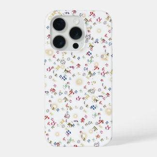 Sternzeichen Numerisch Mehrfarbig iPhone 15 Pro Hülle