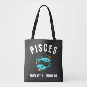 Sternzeichen Pisces Tasche