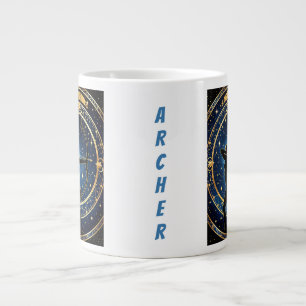 Sternzeichen Sagittarius Jumbo-Tasse
