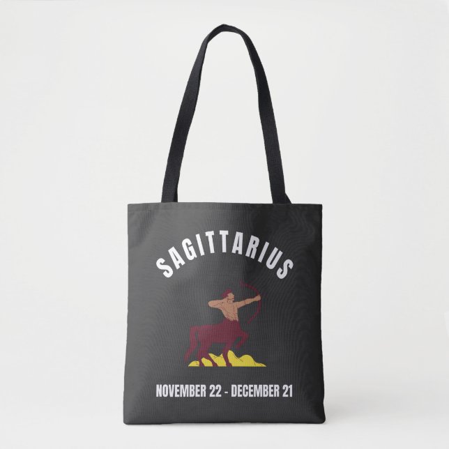 Sternzeichen Sagittarius Tasche (Vorderseite)