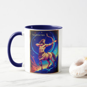 Sternzeichen Schütze als der himmlische Bogenschüt Tasse