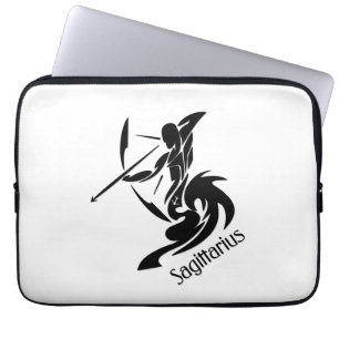 Sternzeichen Schütze Symbol und Zeichen Laptopschutzhülle
